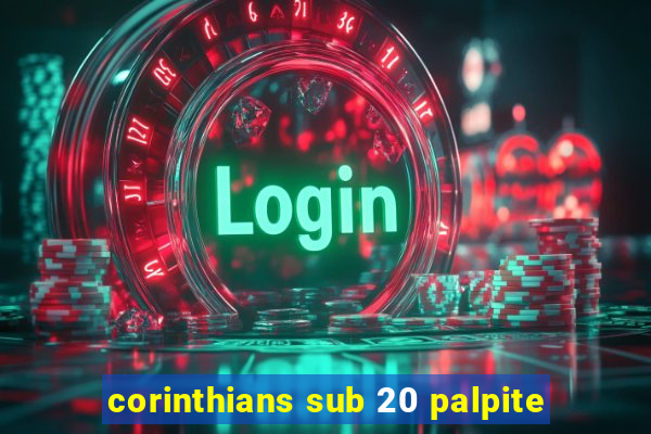 corinthians sub 20 palpite